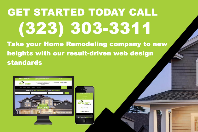 home remodel website designer